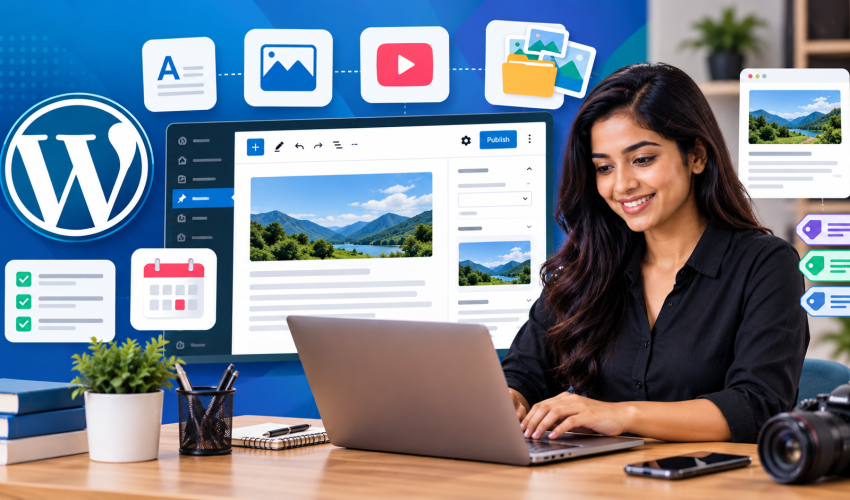 WordPress Content Management and Publishing - course image