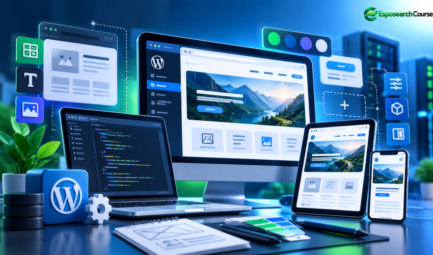 WordPress Design and Development - course featured image