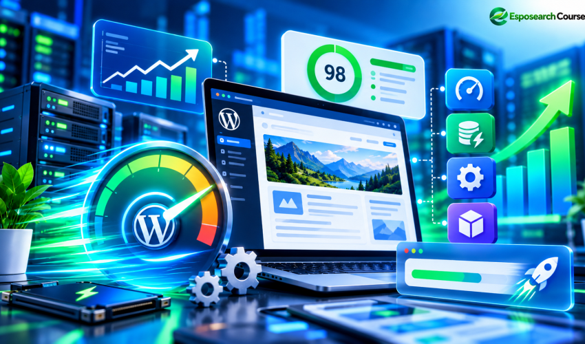 WordPress Speed and Performance Optimization- course image